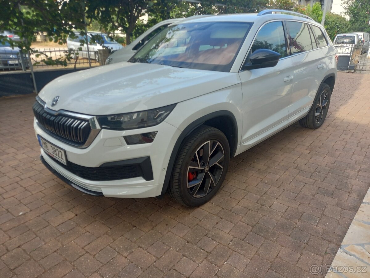 Prodám Škoda kodiaq 2.0 tdi 110kw. STYLE najeto 84155km