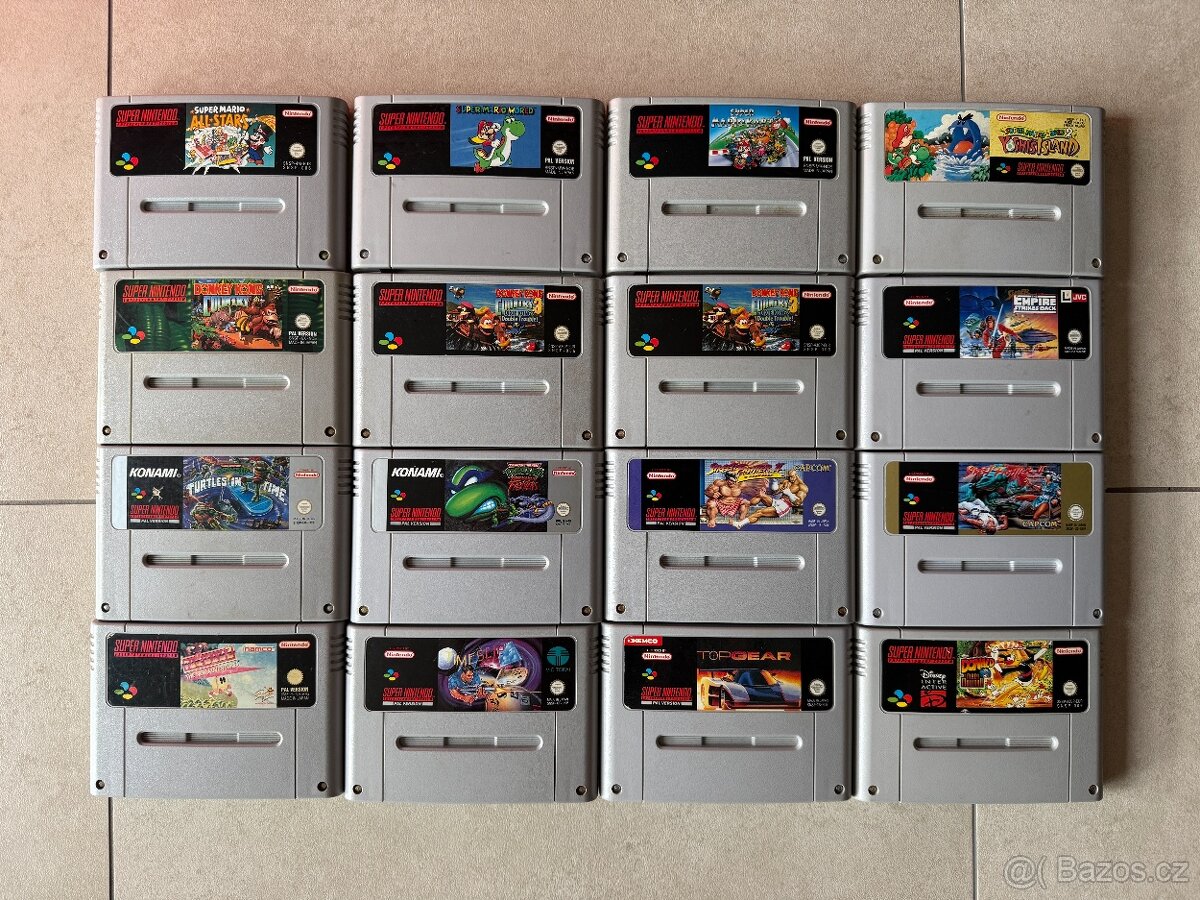 Originální Hry nintendo SNES - PAL angličtina