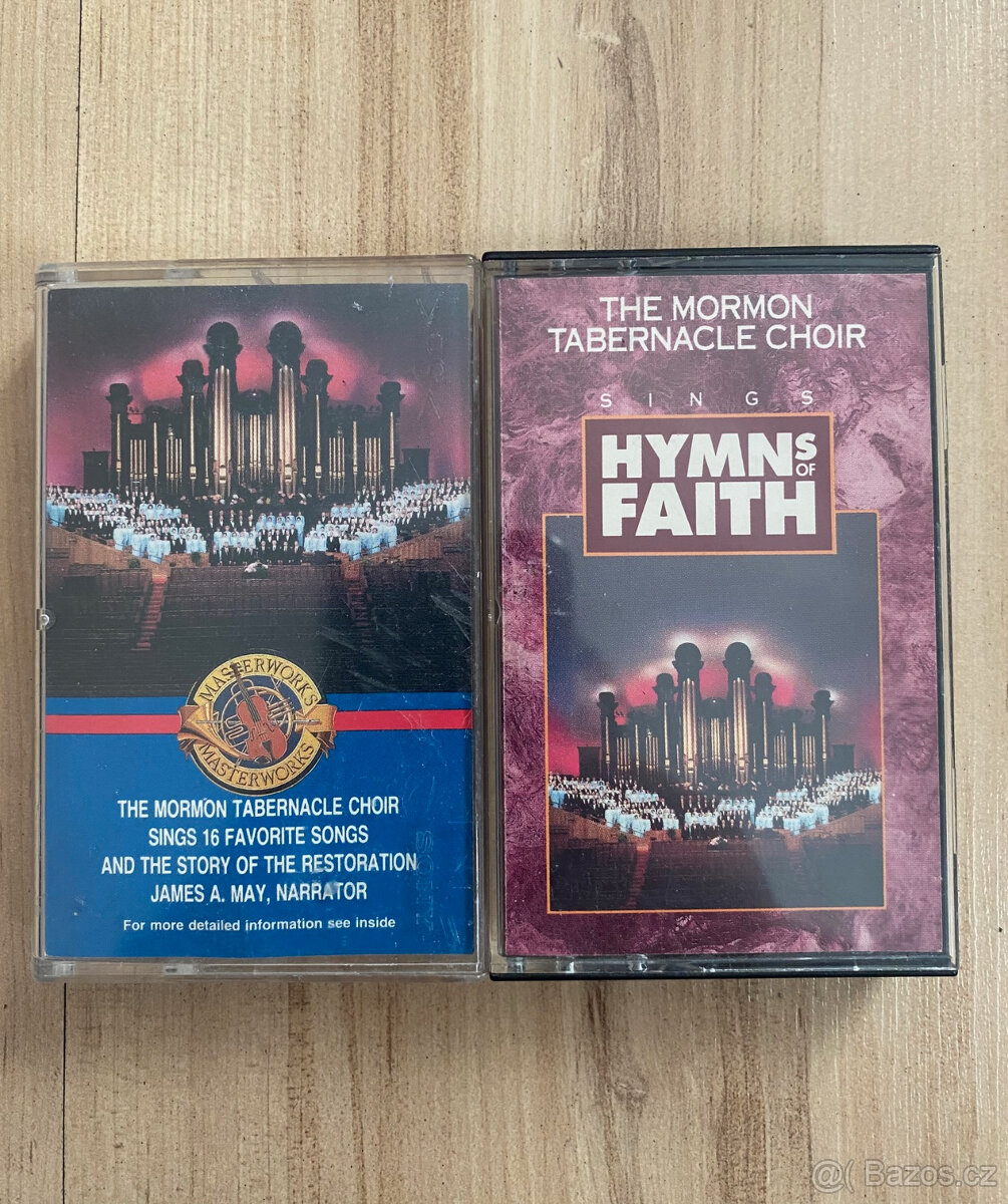 Audio kazety The Mormon tabernacle choir (2ks)