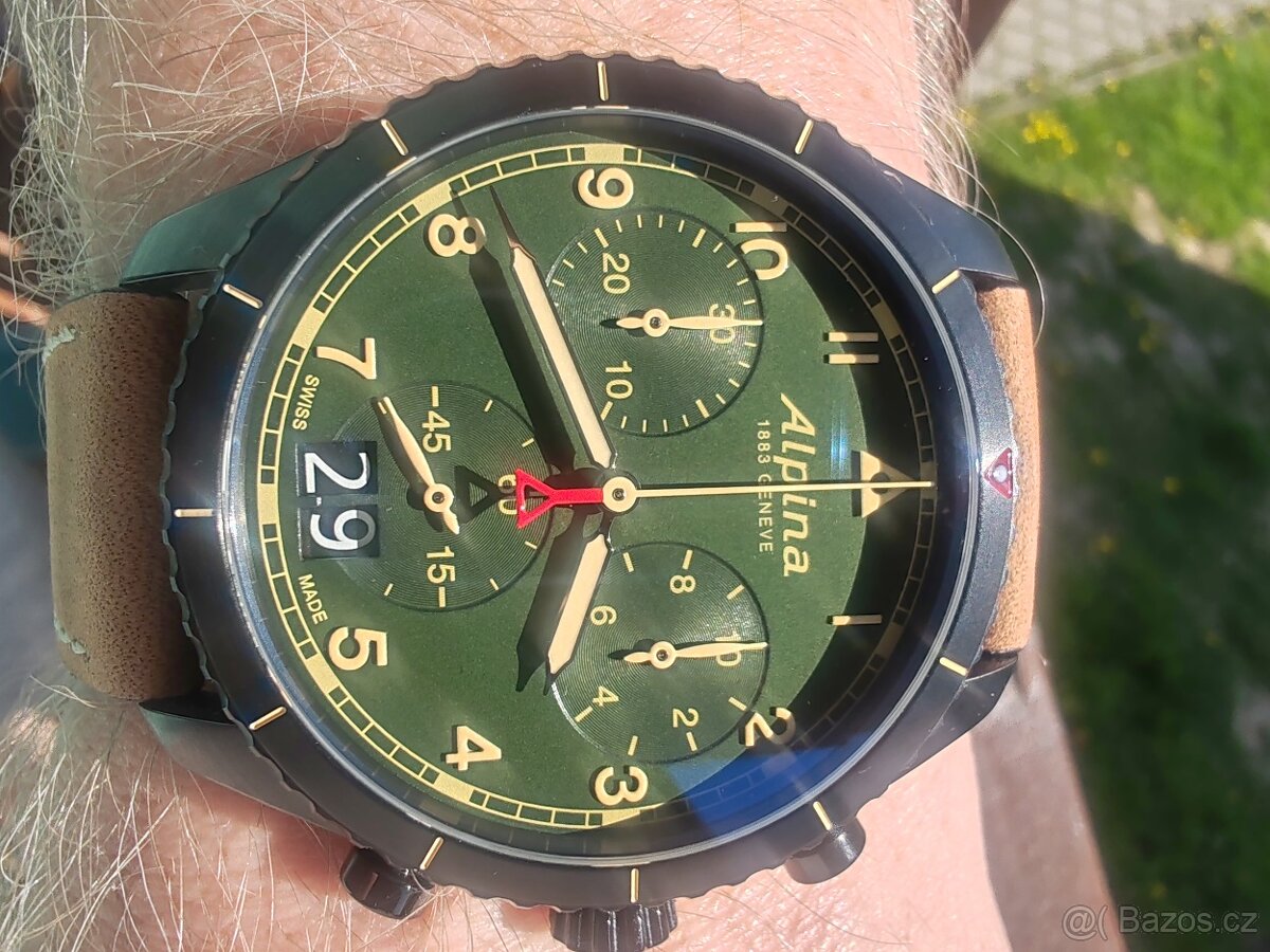 Nové pánské švýcarské hodinky Alpina