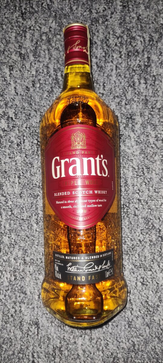 Láhev whiskey Grant 1 l