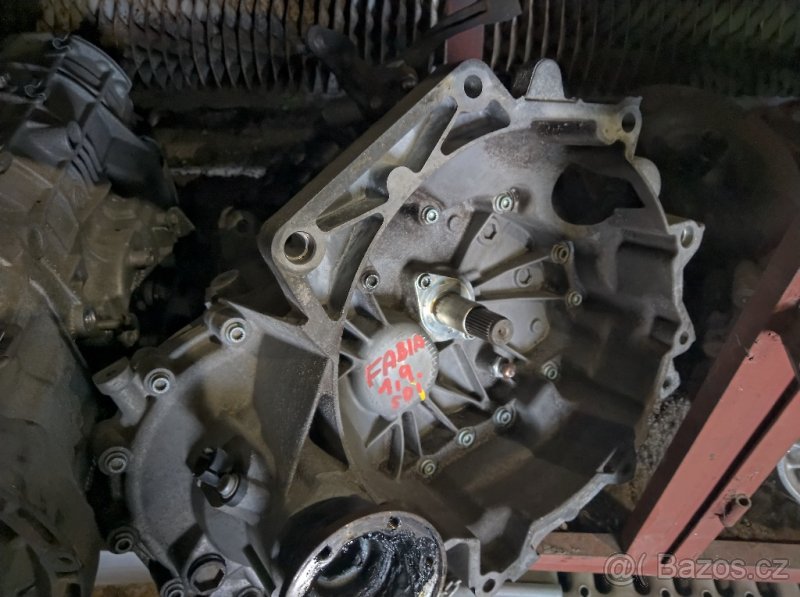Repasovaná převodovka Škoda Fabia 1.9 SDI záruka