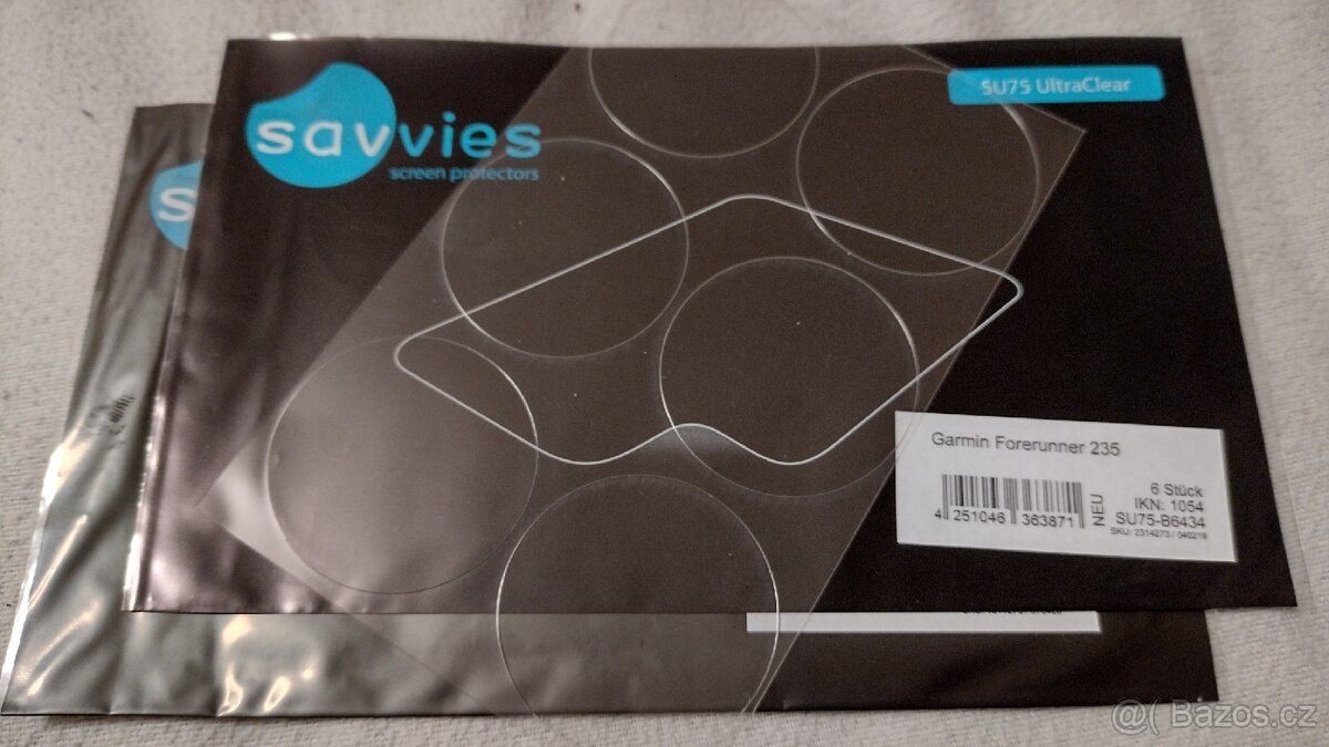 Ochranná folie na hodinky Garmin Forerunner 235