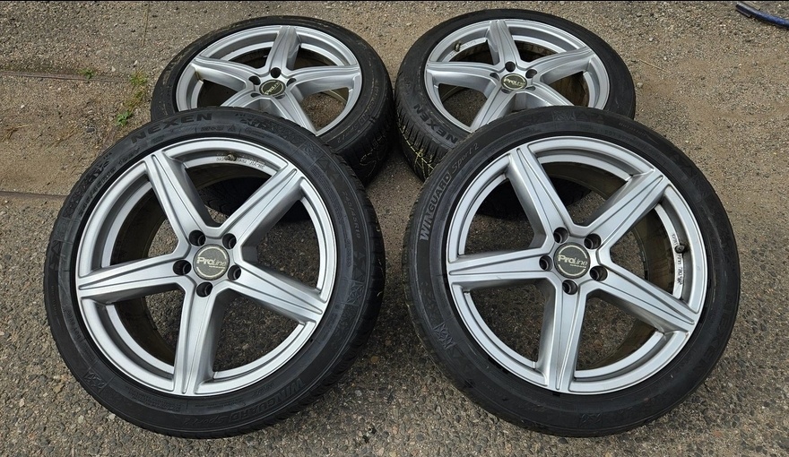 Zimní alu Audi 5x112 8,5jx19 et48