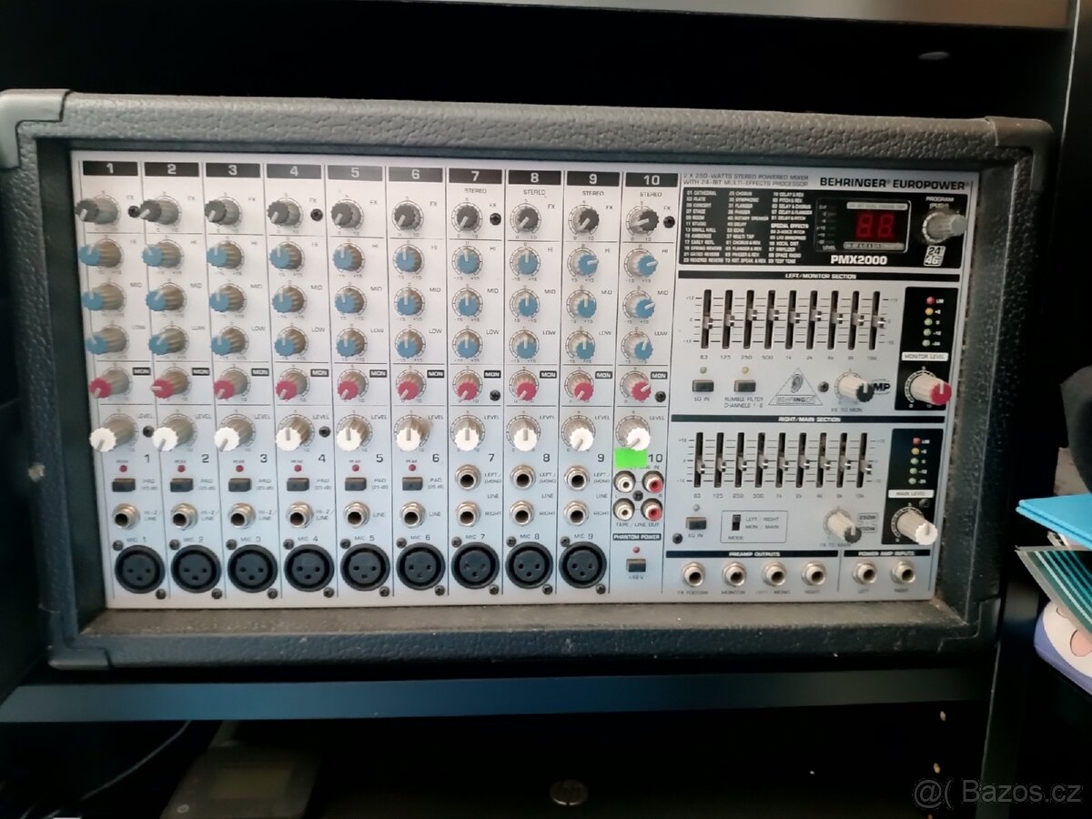 Zesilovače Power Mix 2x, , REPRO 150 W , SUBWOOFER