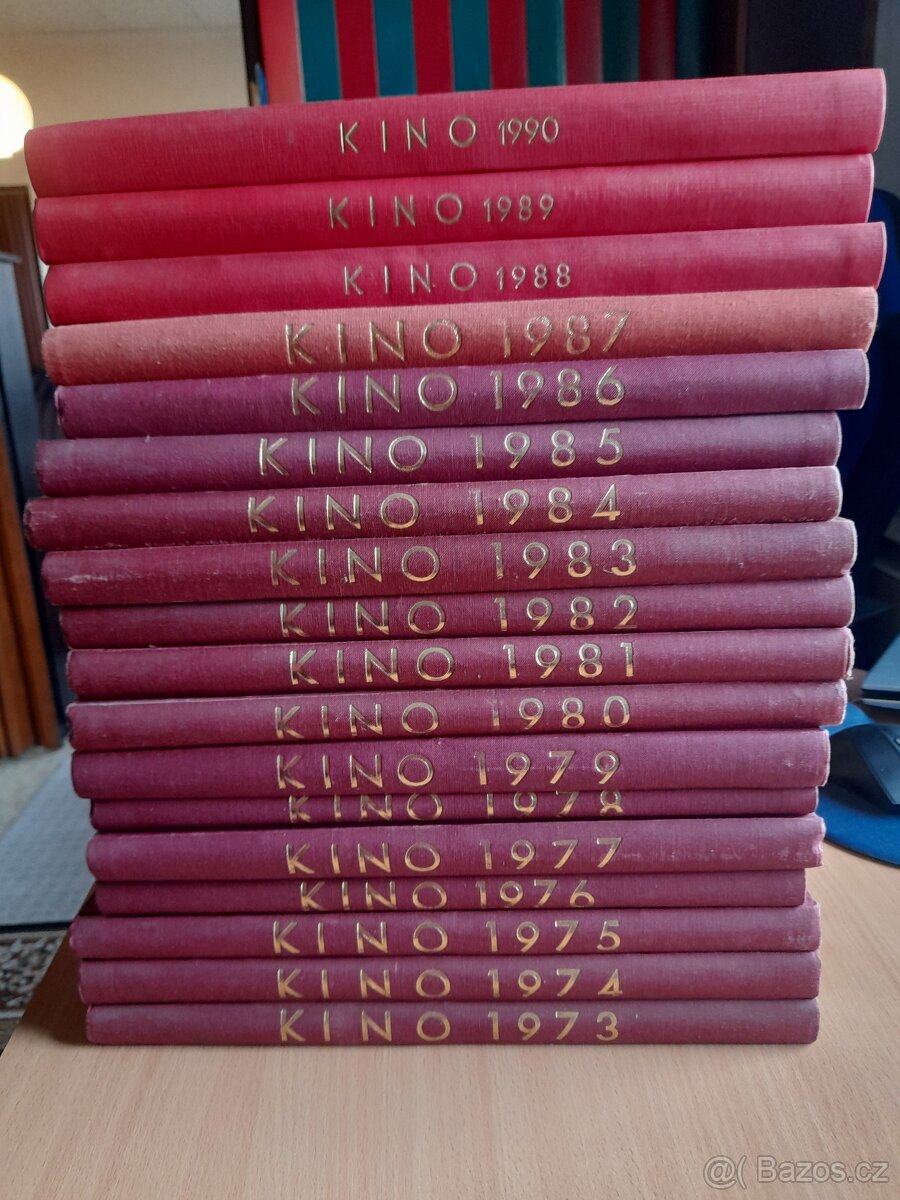 Časopis Kino - 18 ročníků (1973- 1990)