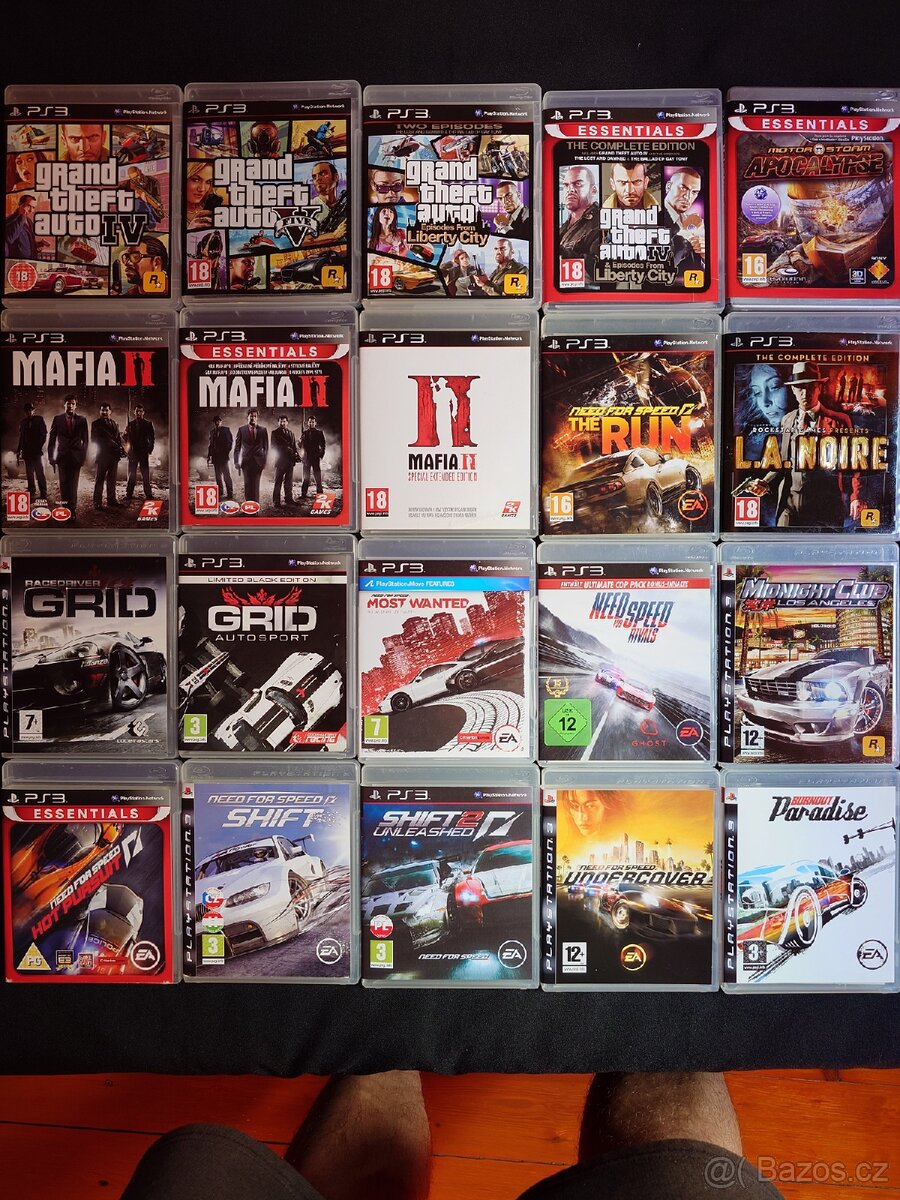 Hry na PS3 - PlayStation 3 posílám i zásilkovnou 9..