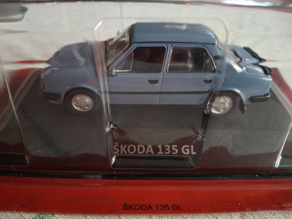 Model Škoda 135 GL a Forman