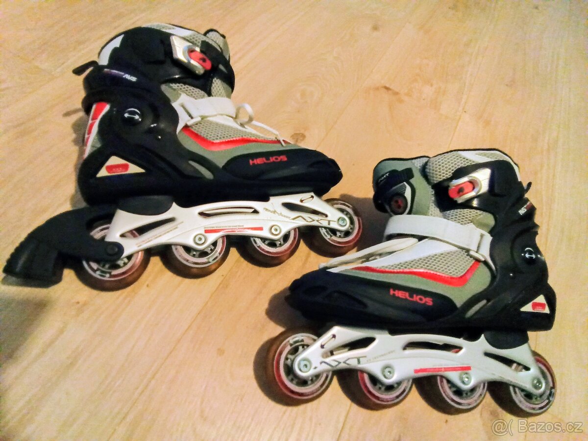 Kolečkové brusle zn. HELIOS AVS - Abec 7 Carbon