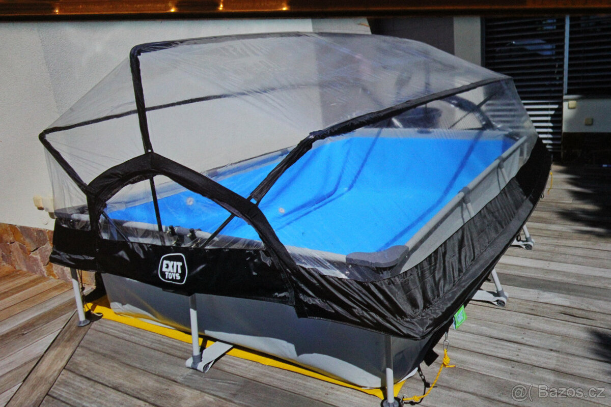 Bazén EXIT Soft Grey 300 x 200 x 65 cm