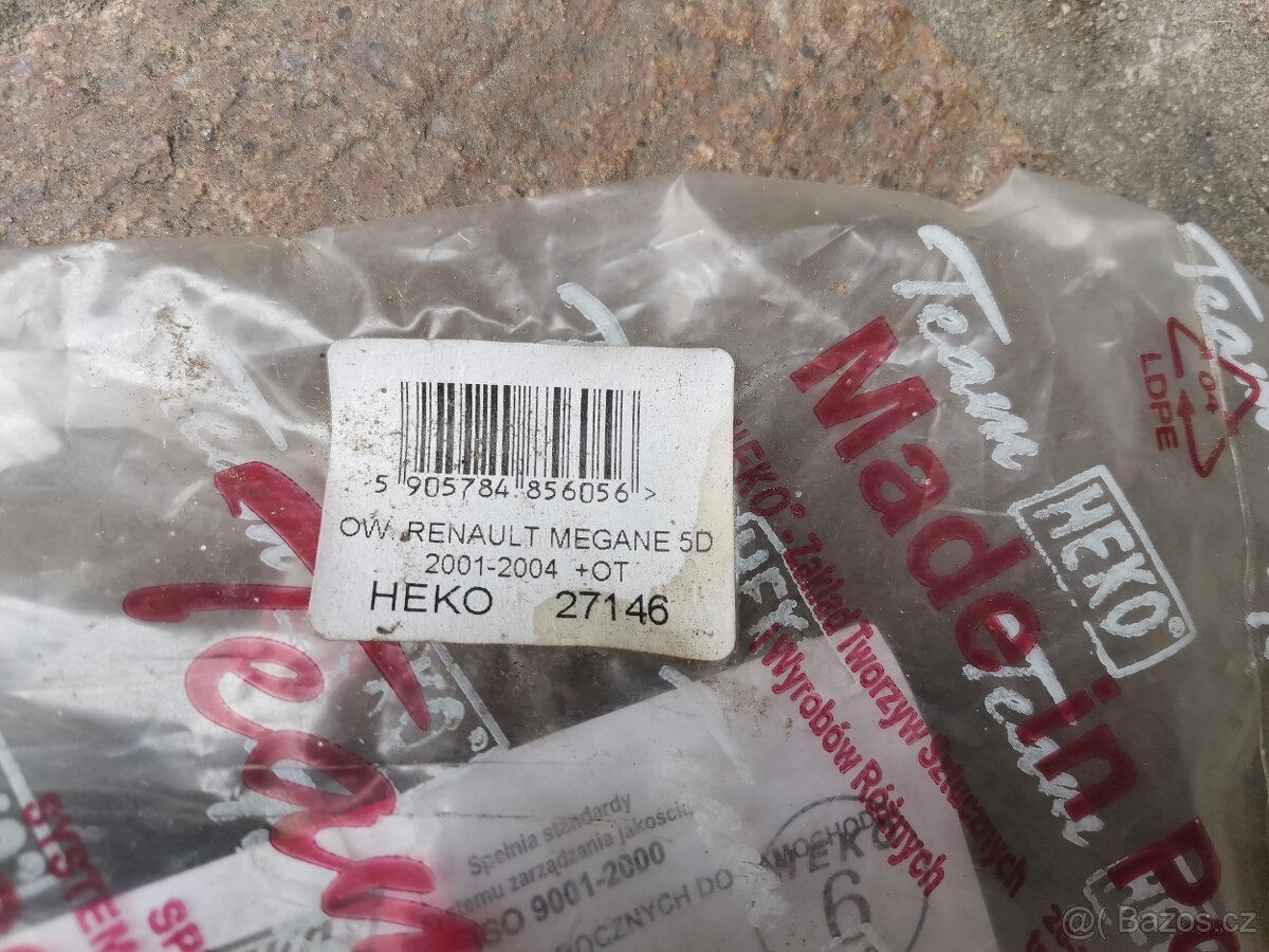 Renault Megane - ofuky oken
