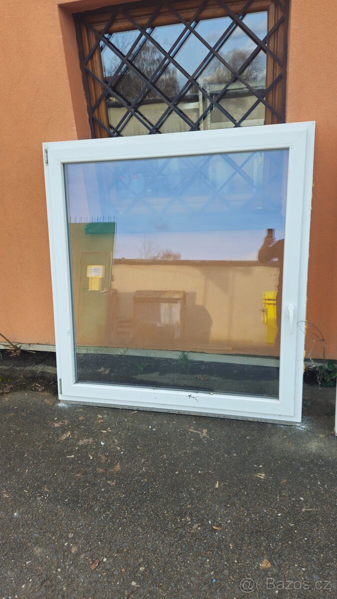 Okno PVC - 1460x1540 mm - STARŠÍ