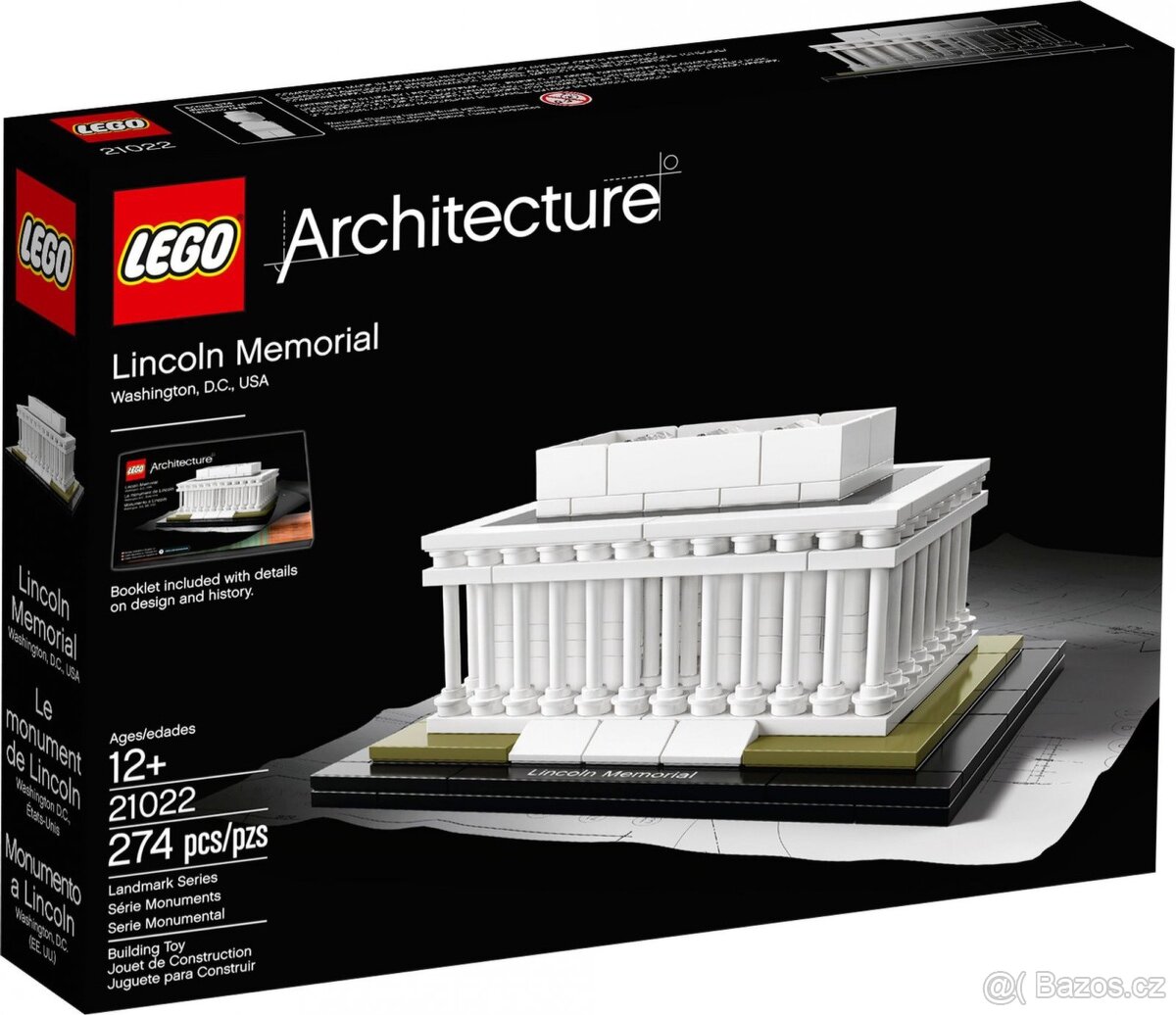 LEGO 21022 Lincolnův památník
