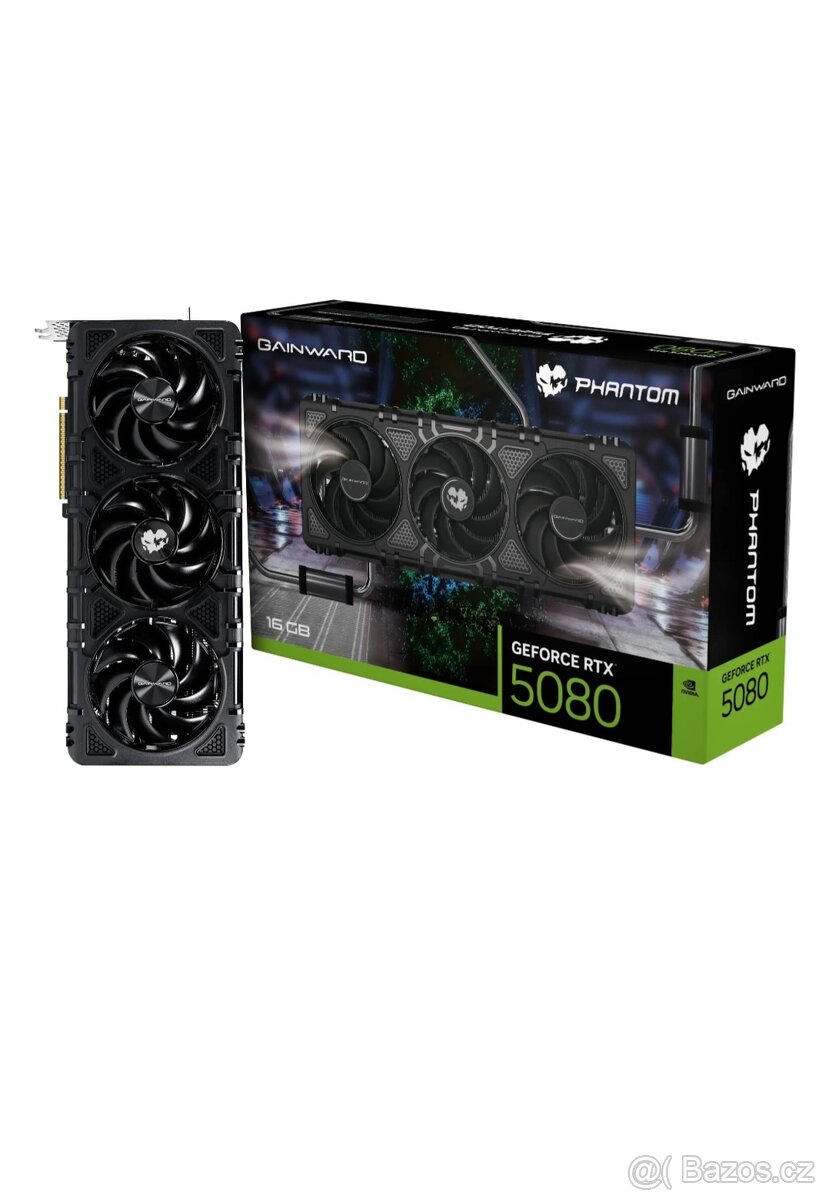 Prodám GAINWARD GeForce RTX 5080 Phantom 16G