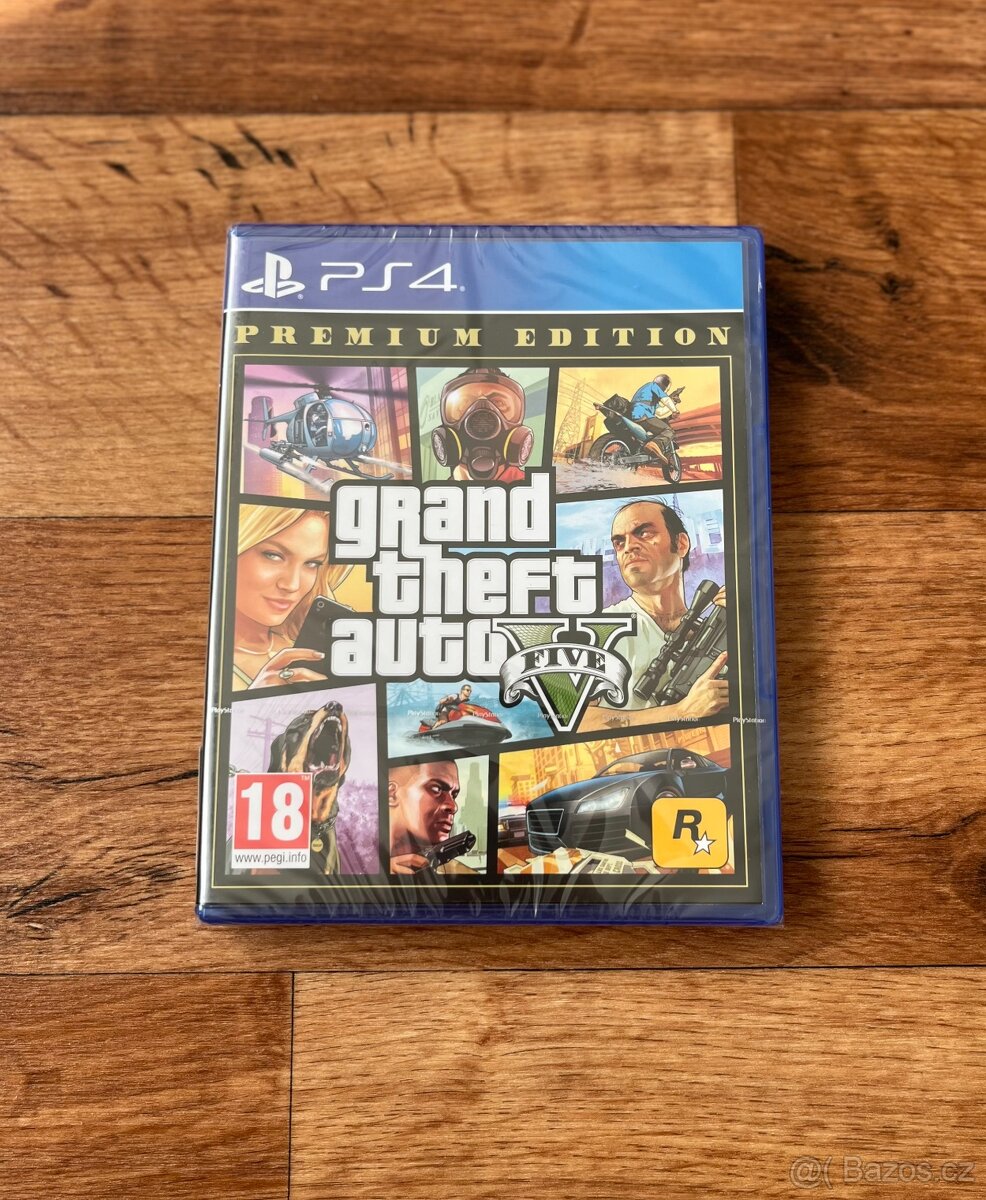 Hra Sony PS4: Grand Theft Auto 5 Premium Edition (NOVÁ)