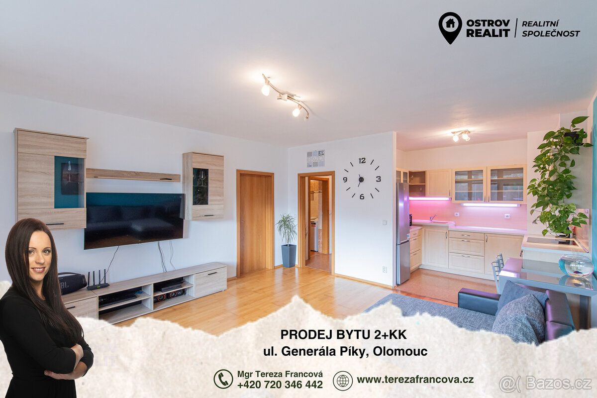 Prodej, byt 2+kk, 60m2, Olomouc
