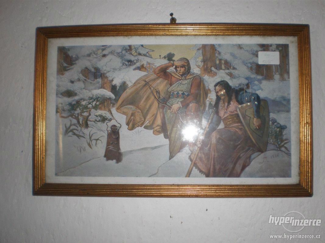 2 + 2 PÁROVÉ OBRÁZKY, kol r. 1900