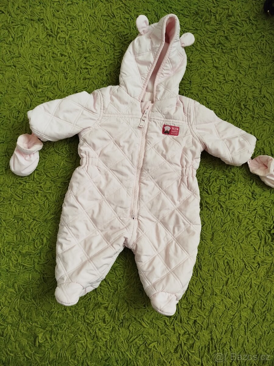 Zimní overálek Primark vel. 1-3 měs.