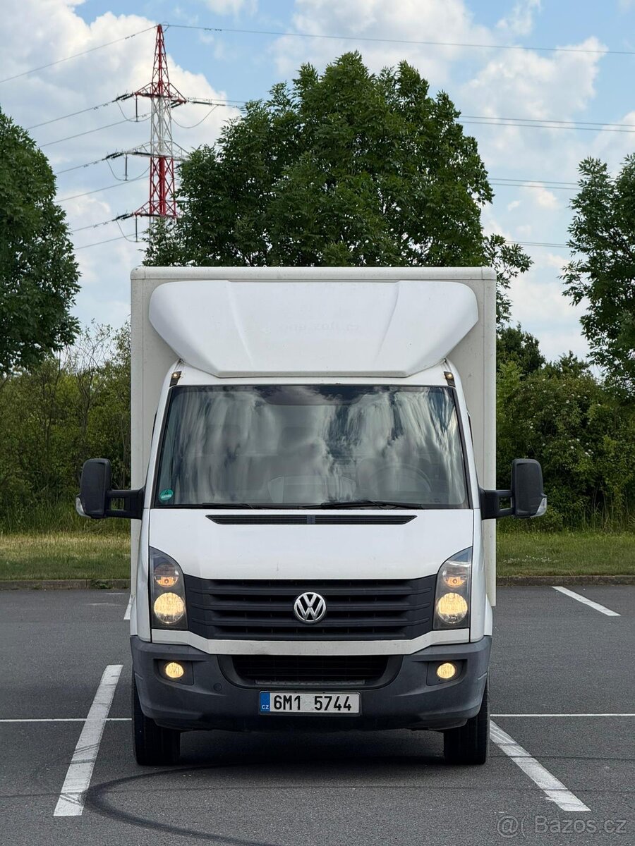 Volkswagen Crafter, 2,0 TDI, 120kW, Valník krabice + čelo