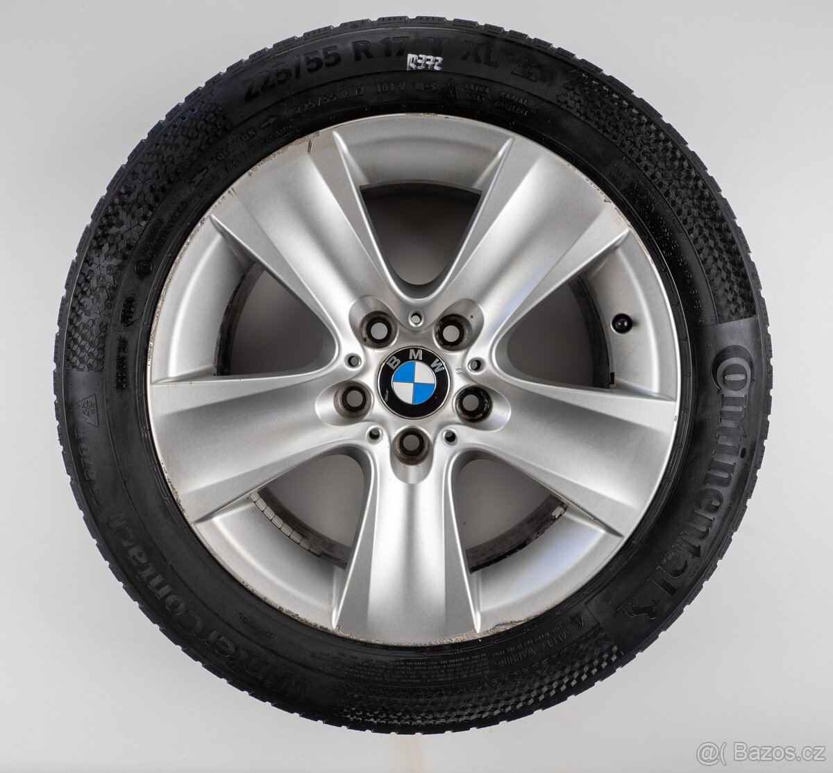 BMW 5 F10 F11 - Originání 17" alu kola - Zimní pneu