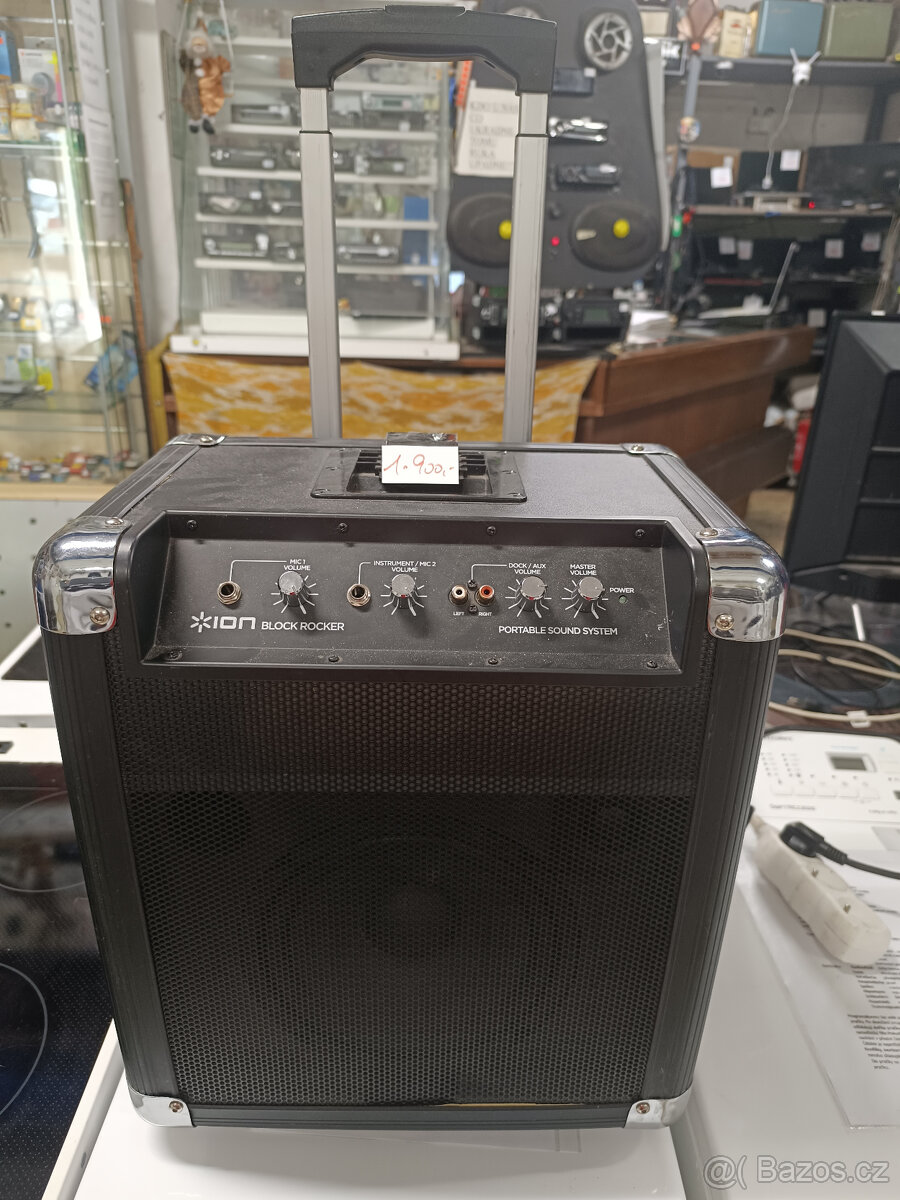 iON Block Rocker/bluetooth/dokovací stanice/combo