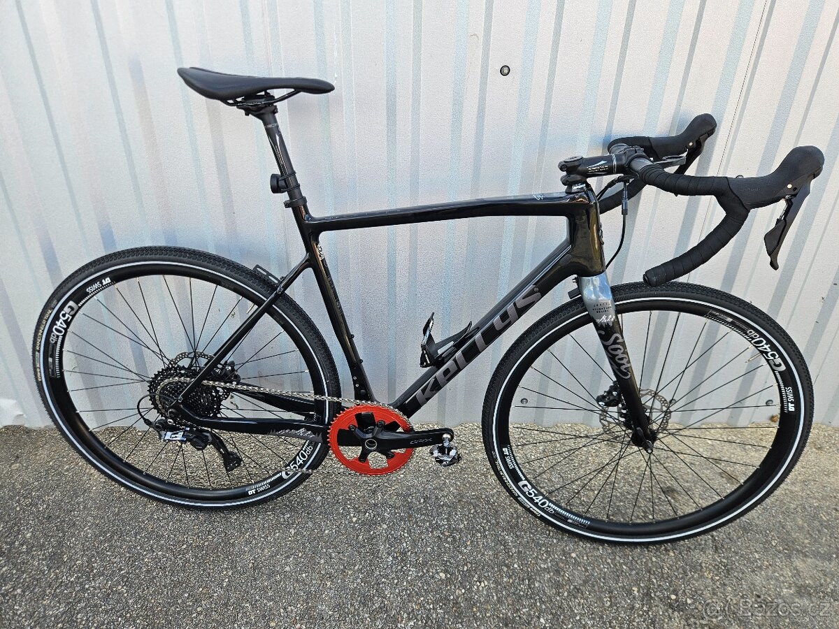 Kelyys Soot 90 carbon gravel,silnicka vel.L