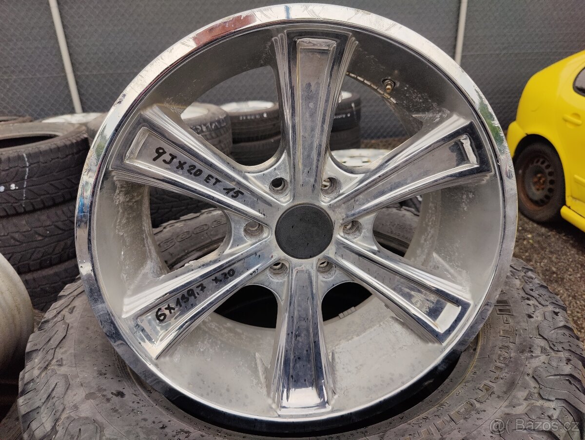 TOYOTA LAND CRUISER 20" 6x139,7 (57) pouze disky bez gum