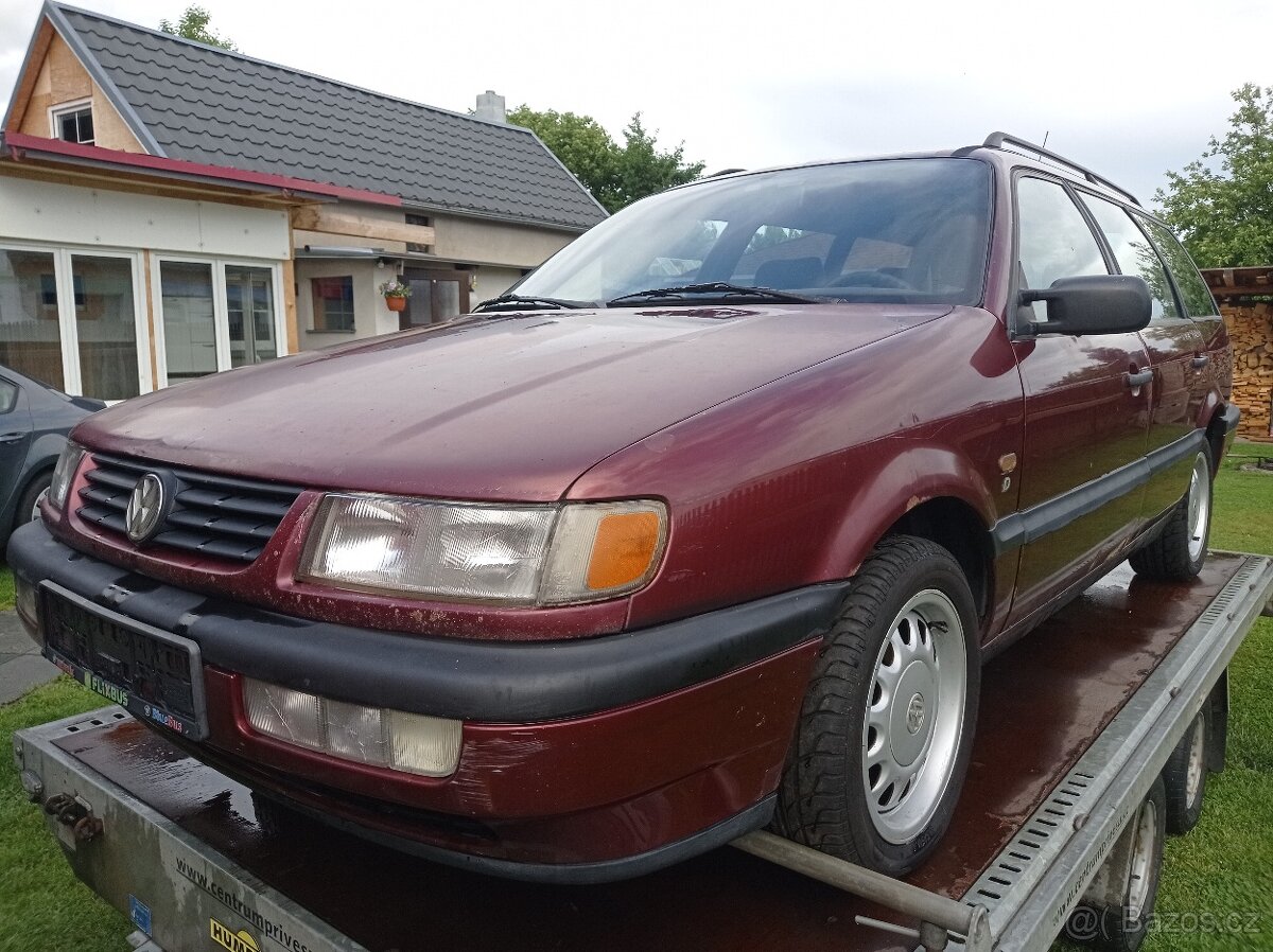 VW Passat 1.9 TDI 66kw rok 94, veterán