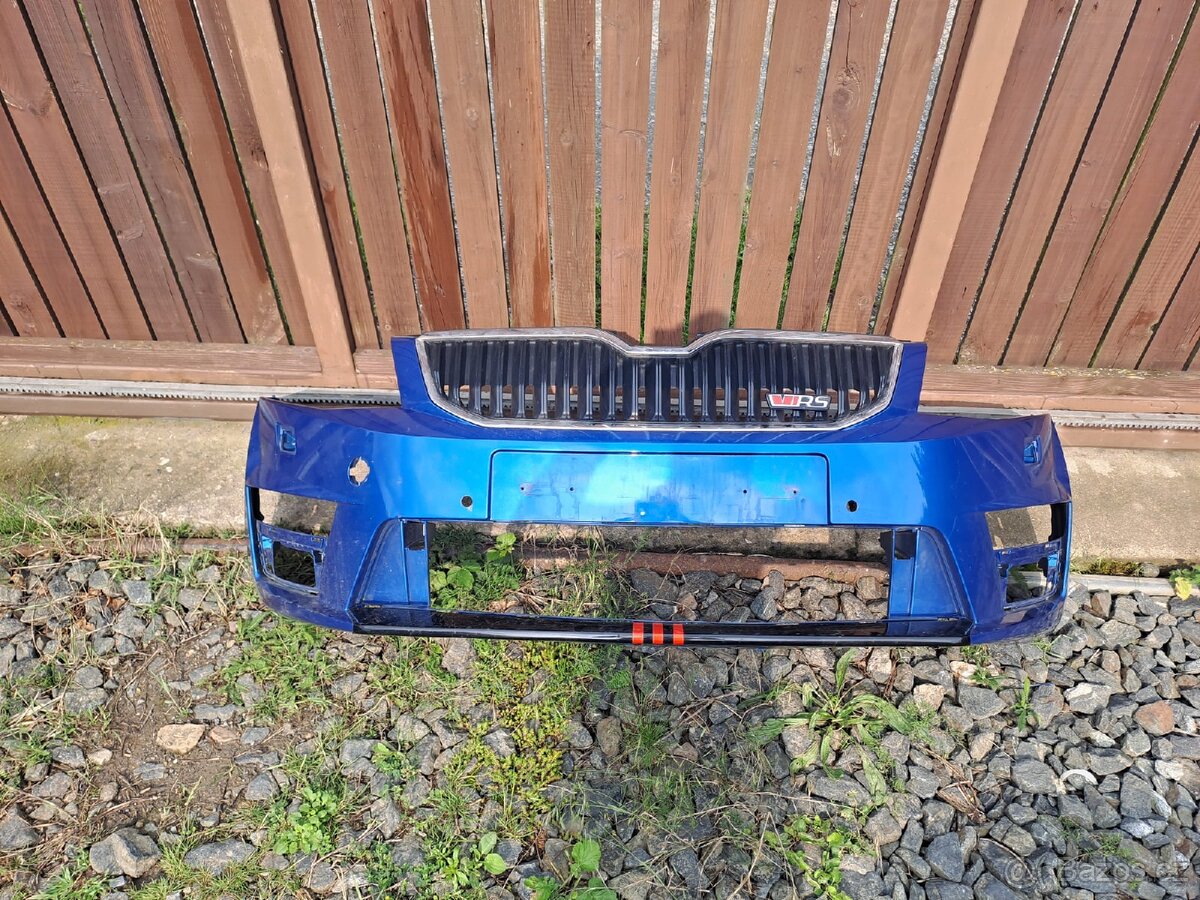 Přední nárazník na Škoda Octavia 3 RS neface