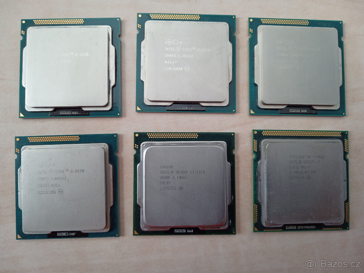 3x CPU Intel® Core™ i3 3240/3220