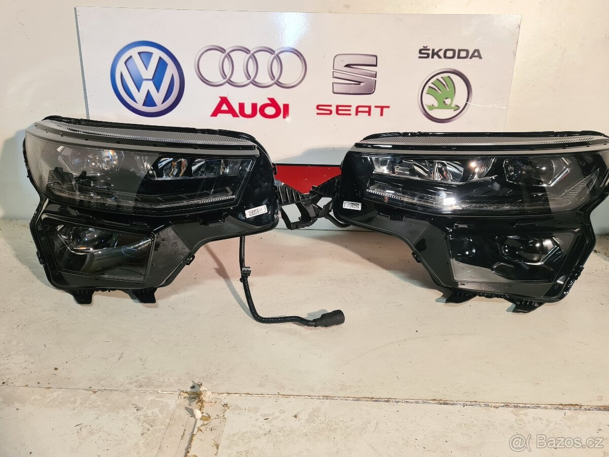 Škoda Kodiaq nové matrix světlomety facelift