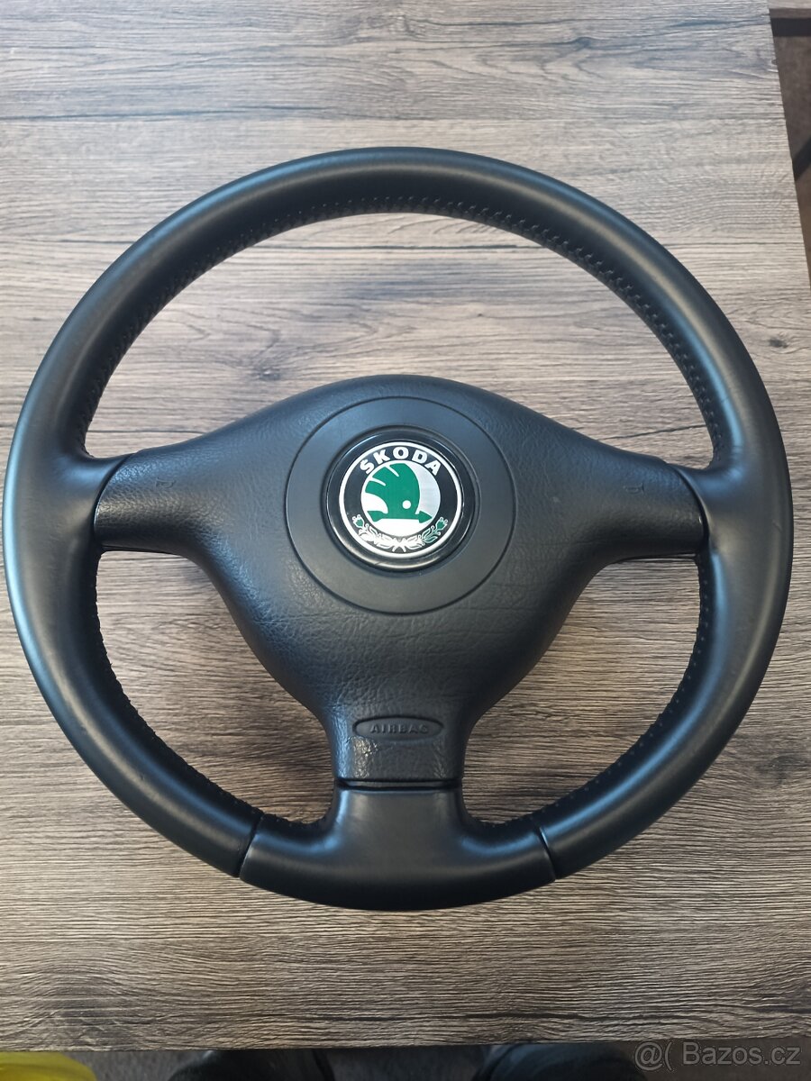 Kožený volant škoda