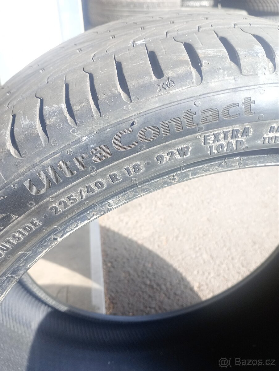 Letní pneu Continental 225/40 r18