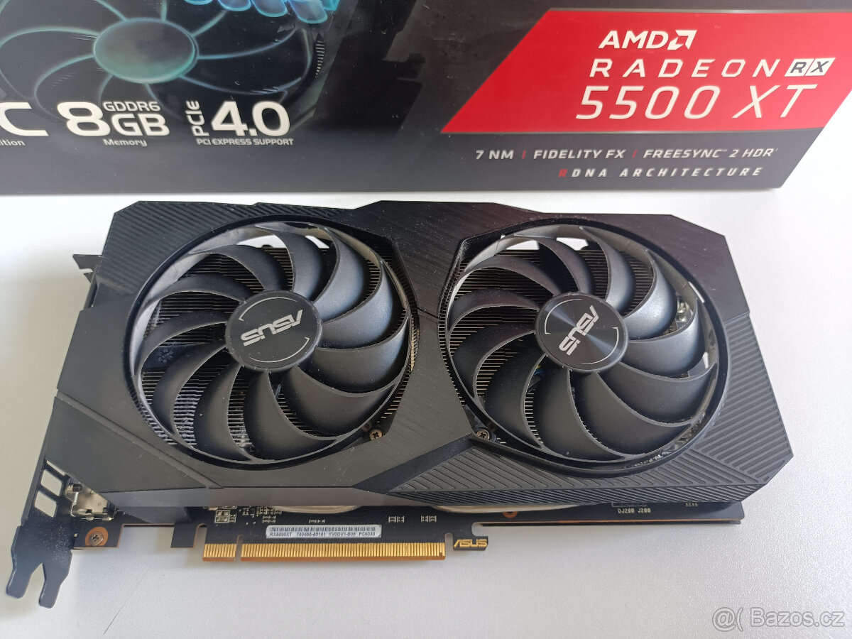 Asus DUAL Radeon RX5500XT 8G
