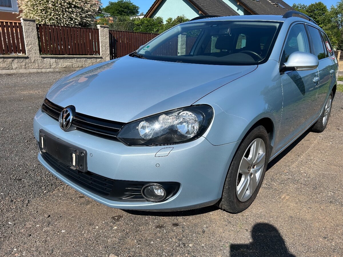 VW Golf 6 Variant 1.4 TSI - bez koroze, orig. webasto