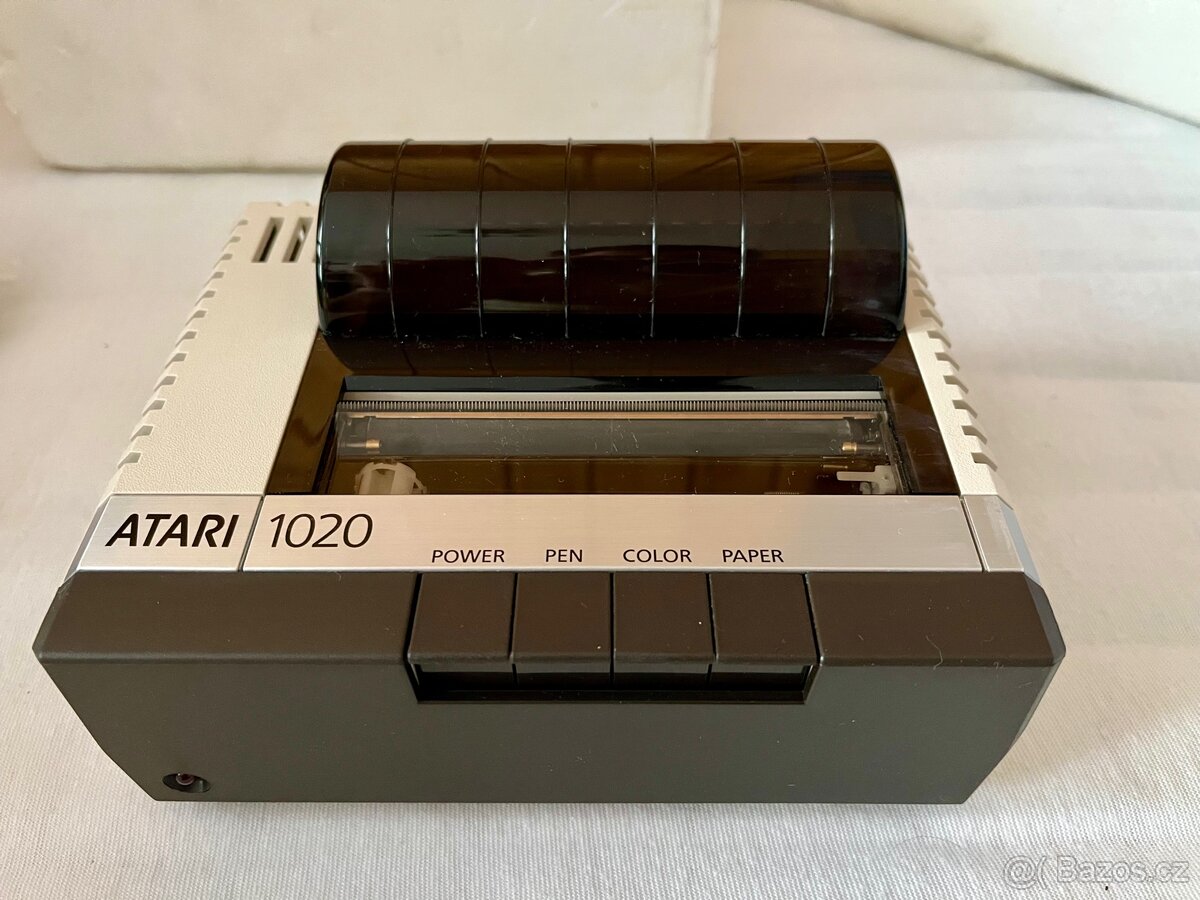 Nikdy nepouzita barevna tiskarna/plotter Atari 1020