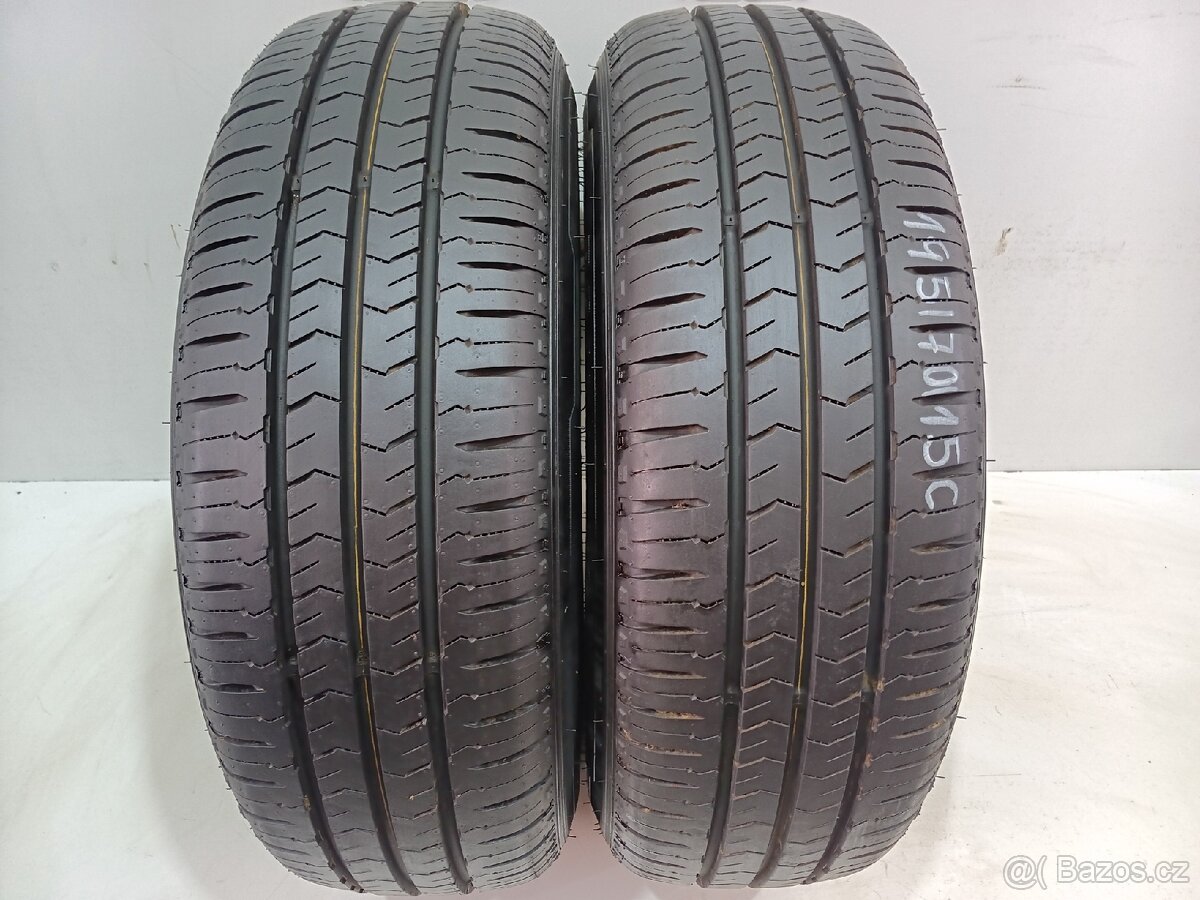 2ks letní pneu 195/70/15C Nexen