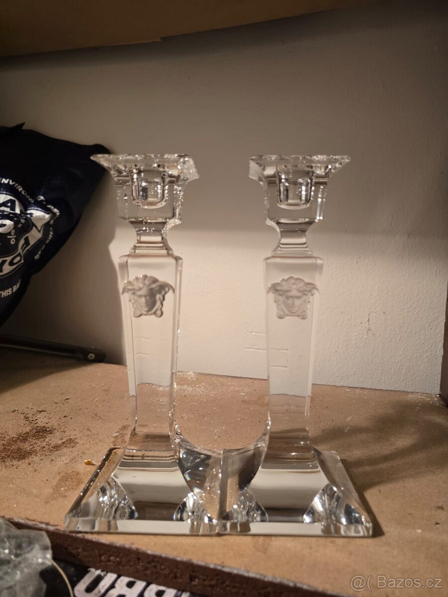 Rosenthal Versace Crystal Medusa Lumiere