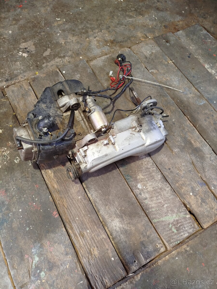 Motor čtyřkolka
