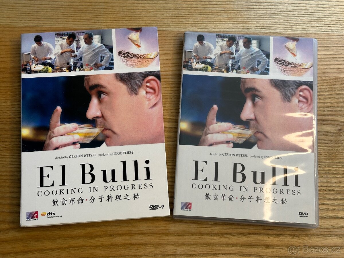 DVD El Bulli - dokument o legendární restauraci, RARITA