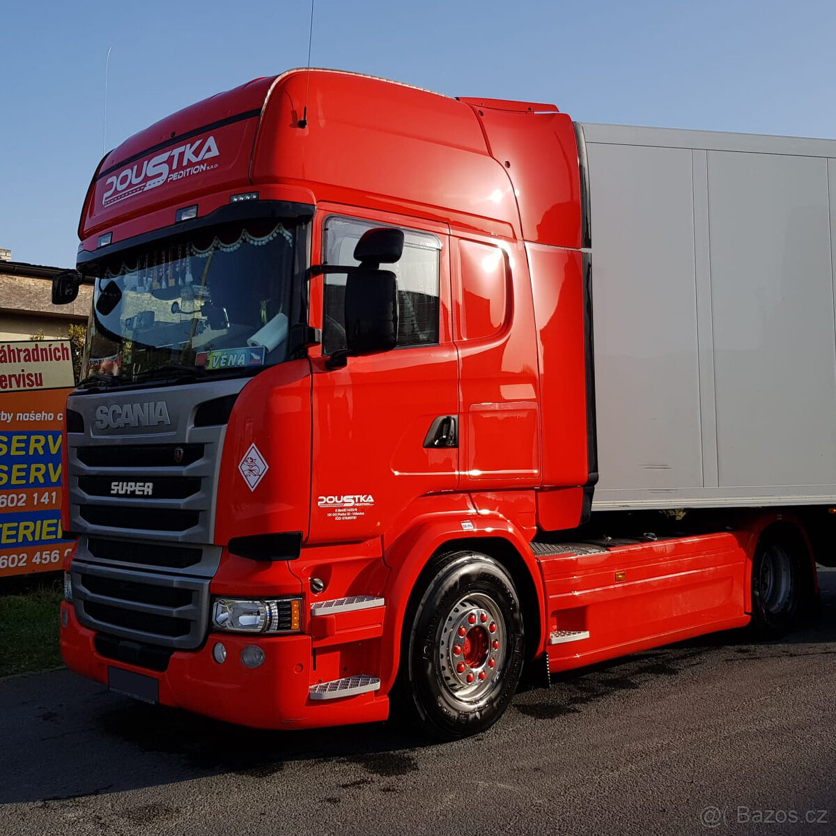 Přijmeme řidiče C+E Praha, Praha- Praha-východ.