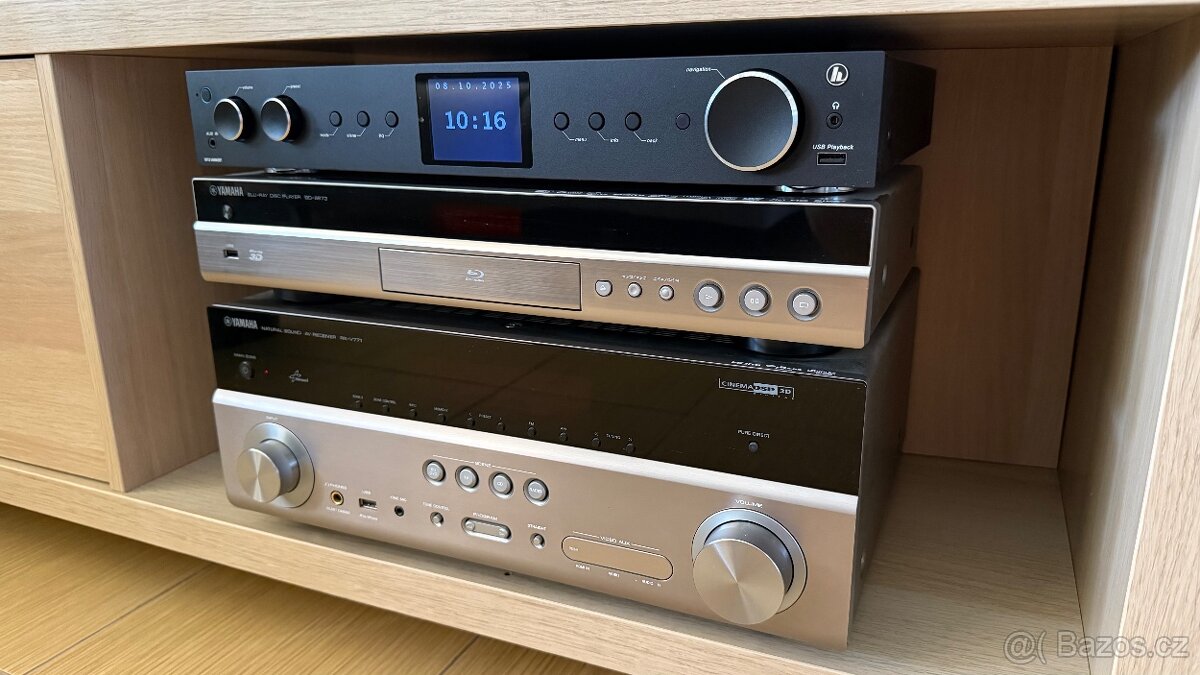 Sestava Yamaha RX-V771 + Blueray + DAB rádio