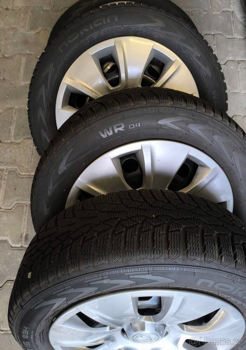 Zimní sada Škoda Karoq, Scala plechové disky s pne195/60 R16