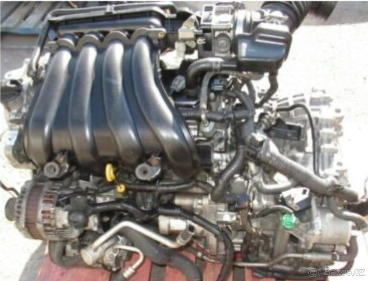 Motor KOMPLETNÍ 2.0 Nissan Xtrail NV200 MR20DE 13r