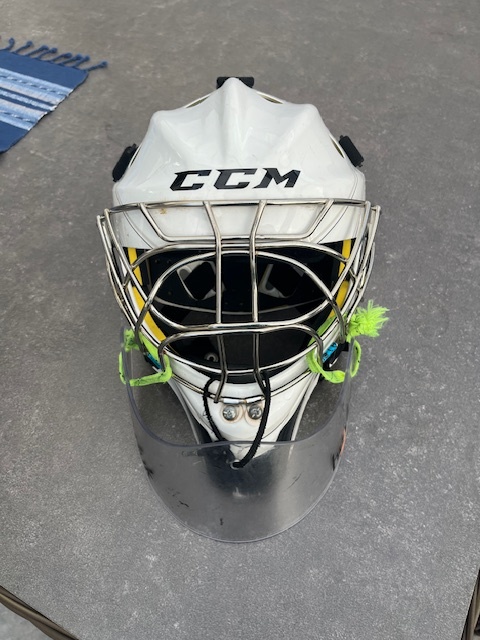 CCM Axis 1.5 Goalie Mask + Hejduk Neck Guard
