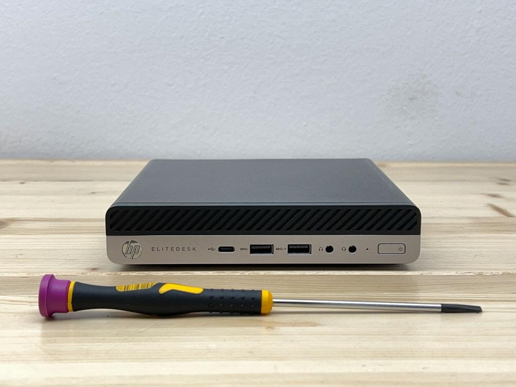 HP EliteDesk 705 G4 DM – Ryzen 5, 16GB RAM, Vega 11