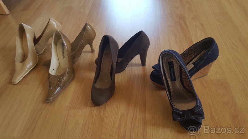 set 4ks - Lodicky vel.36 - cena za celek vc.postovneho