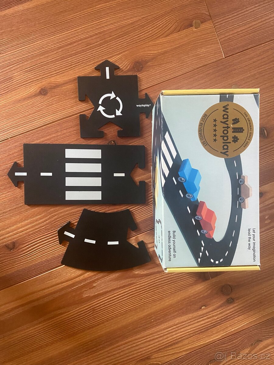 Waytoplay Autodráha King of road 40 ks + 4 ks bonus