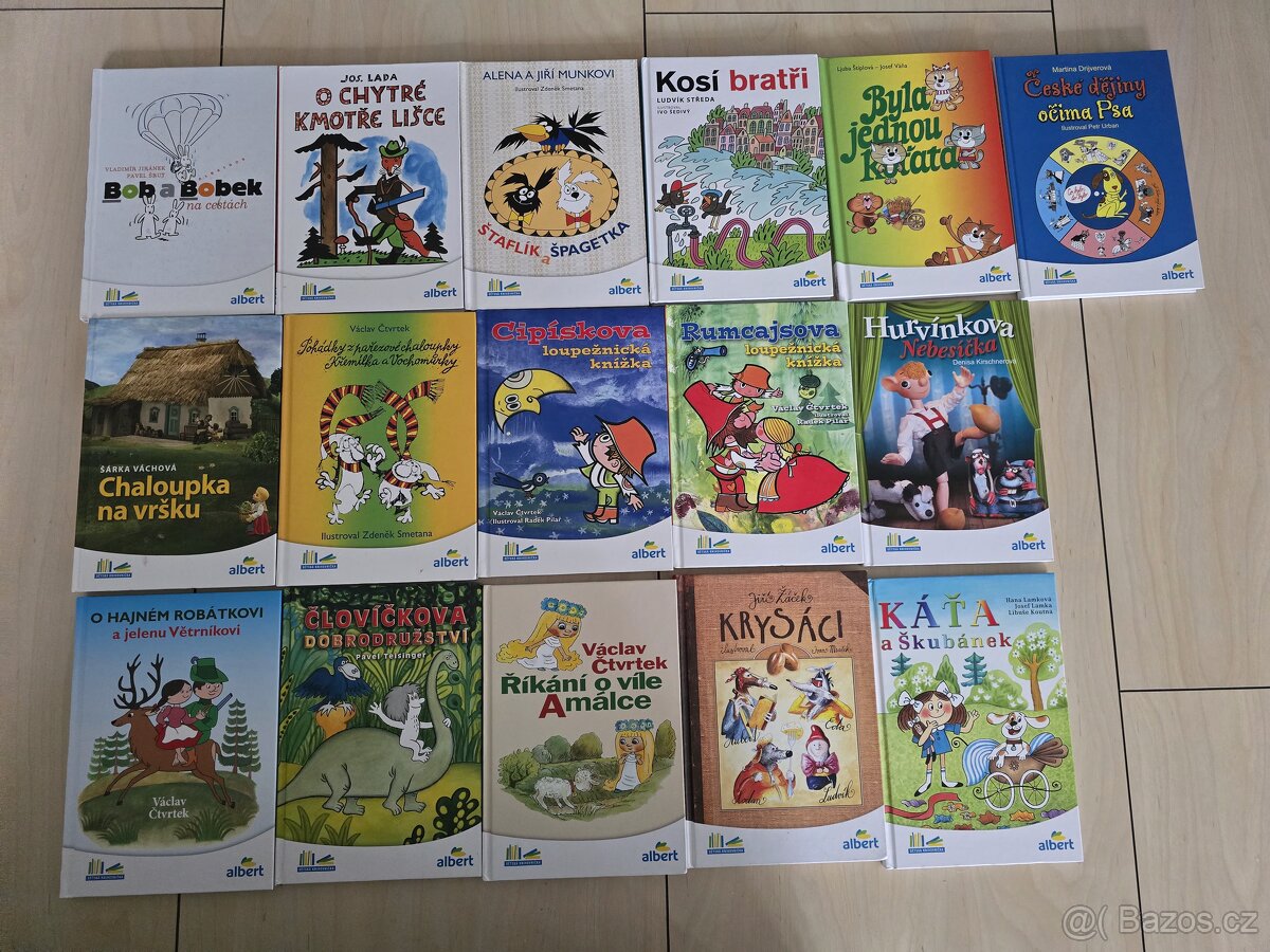 České pohádky - 16 knih