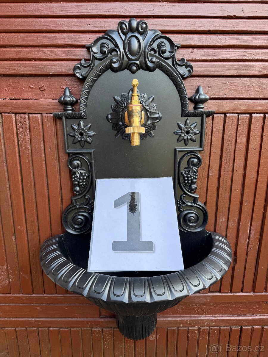 Zahradní výlevka - umyvadlo